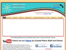 Tablet Screenshot of coastalplainsctr.org